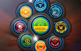 888 hot Programação de Domingo